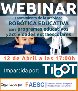 Acuerdo con TIBOT especialistas en material de robótica educativa