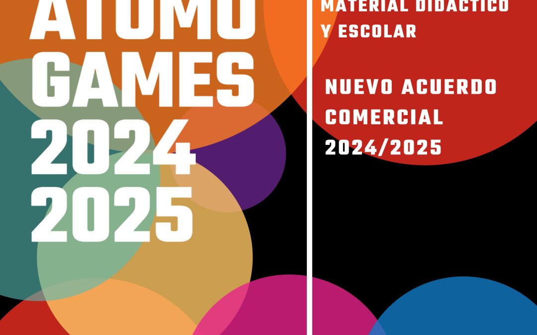 ATOMO-GAMES renueva con AAEECO para seguir distribuyendo el material didáctico y escolar de primera marca